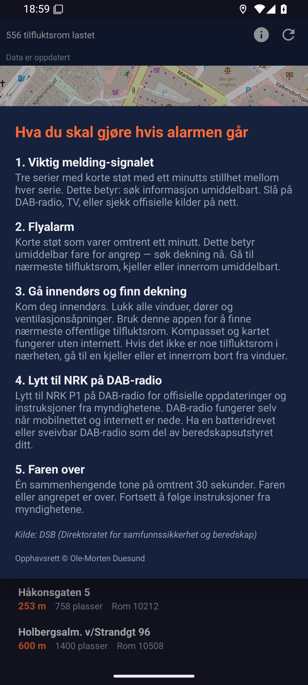 Sivilforsvarsinfo: hva du skal gjøre om alarmen går